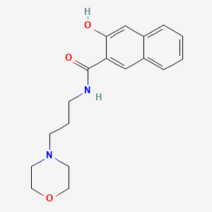 Chemical structure of p-hydroxy 6-PPD-Q