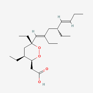 Chemical structure of (±)7,8-DiHDoTrE