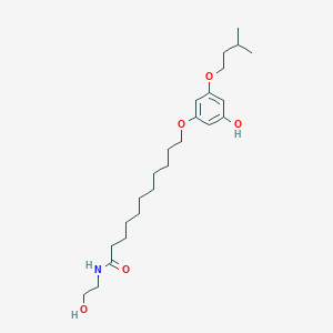 Chemical structure of U-46619 serinol amide