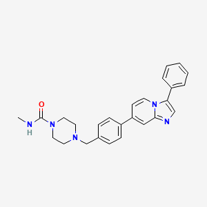 Chemical structure of PD-1/PD-L1 Inhibitor N11