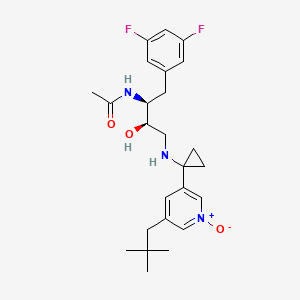 Chemical structure of DPP-9 Inhibitor 42