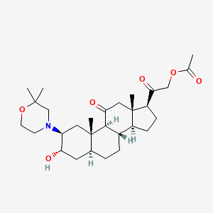 Chemical structure of Clickable Cholic Acid