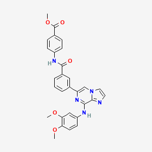 Chemical structure of LB244