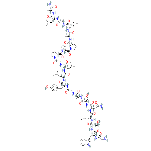 Chemical structure of M40 (trifluoroacetate salt)