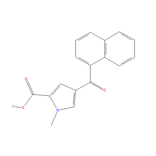 Chemical structure of Napirimus