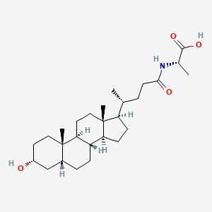 Chemical structure of EphA2 antagonist 1