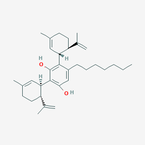 Chemical structure of di-coupled CBDP