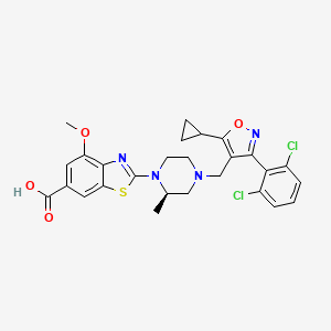 Chemical structure of HPG1860