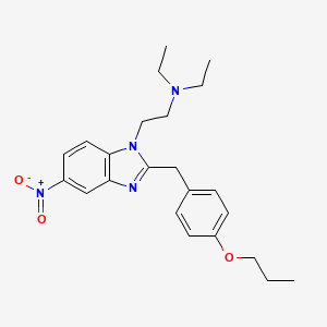 Chemical structure of Protonitazene (citrate) (CRM)