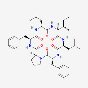 Chemical structure of Phepropeptin D