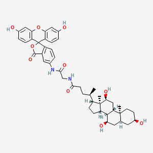 Chemical structure of CGamF
