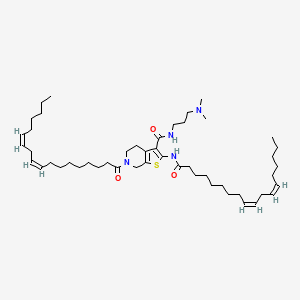 Chemical structure of Lipid 29d
