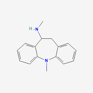 Chemical structure of Metapramine