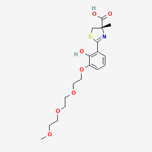 Chemical structure of Deferitazole