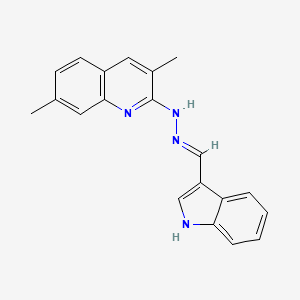 Chemical structure of Endosidin 5