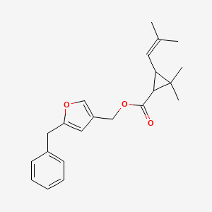 Chemical structure of N-Pyrrolidino Etonitazene-d5 (CRM)