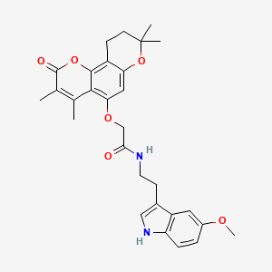 Chemical structure of NPD4928