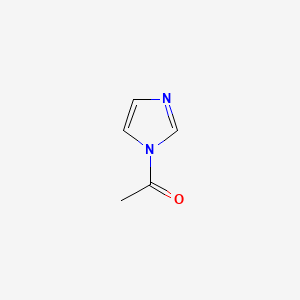 Chemical structure of 1-Acetylimidazole
