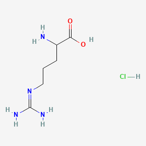 Chemical structure of DL-Arginine Hydrochloride