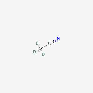 Chemical structure of Acetonitrile-d3