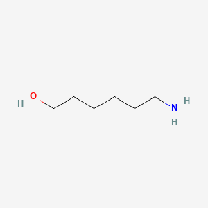Chemical structure of 6-Amino-1-hexanol