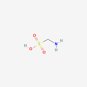 Chemical structure of Aminomethanesulfonic acid