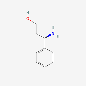 Chemical structure of (R)-1-Phenyl-3-propanolamine