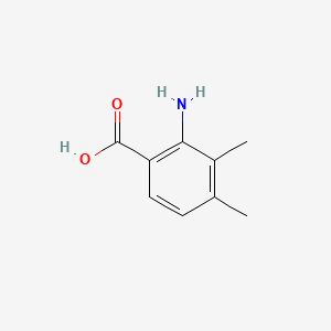 Chemical structure of 2-Amino-3,4-dimethylbenzoic Acid