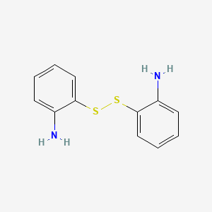 Chemical structure of 2-Aminophenyl disulfide
