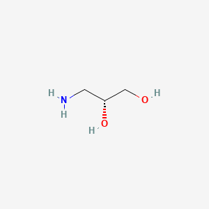 Chemical structure of (R)-3-Amino-1,2-propanediol