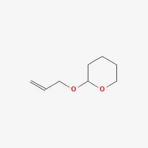 Chemical structure of 2-Allyloxytetrahydropyran