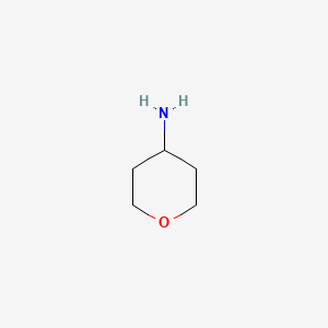 Chemical structure of 4-Aminotetrahydropyran