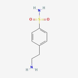 Chemical structure of 4-(2-Aminoethyl)benzenesulfonamide