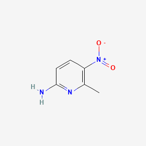 Chemical structure of 6-Methyl-5-nitropyridin-2-amine