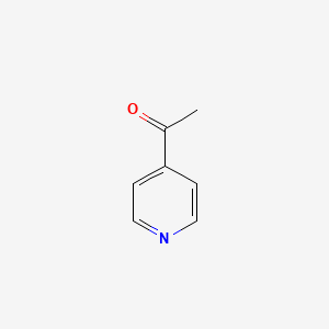 Chemical structure of 4-Acetylpyridine