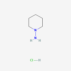 Chemical structure of N-Aminopiperidine hydrochloride