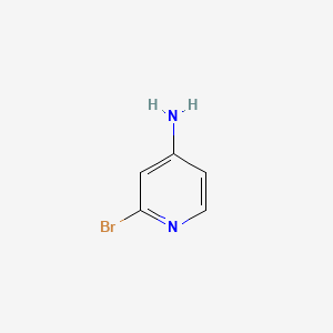 Chemical structure of 4-Amino-2-bromopyridine