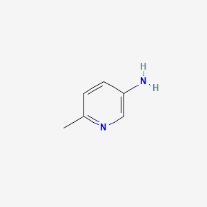 Chemical structure of 5-Amino-2-methylpyridine