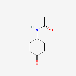 Chemical structure of 4-Acetamidocyclohexanone