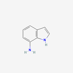 Chemical structure of 7-Aminoindole