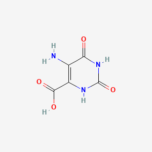Chemical structure of 5-Aminoorotic Acid