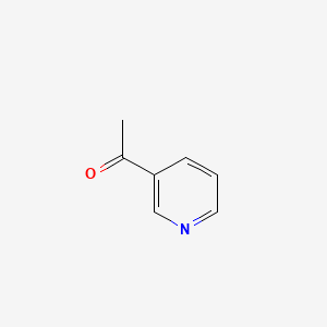 Chemical structure of 3-Acetylpyridine