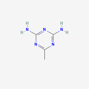 Chemical structure of Acetoguanamine