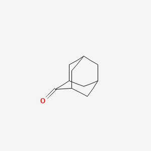 Chemical structure of 2-Adamantanone