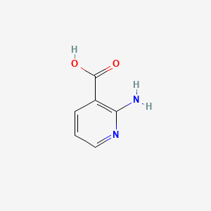 Chemical structure of 2-Aminonicotinic acid