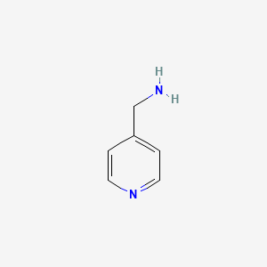 Chemical structure of 4-(Aminomethyl)pyridine