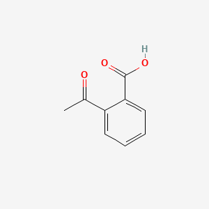 Chemical structure of 2-Acetylbenzoic acid