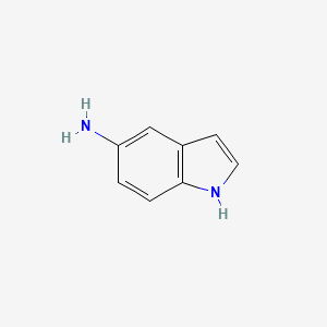 Chemical structure of 5-Aminoindole