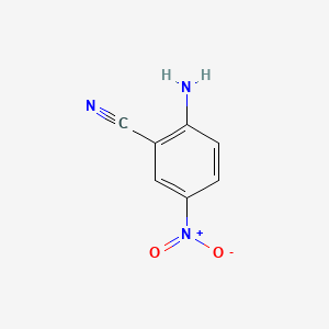 Chemical structure of 2-Amino-5-nitrobenzonitrile