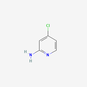 Chemical structure of 2-Amino-4-chloropyridine